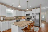 301 Intracoastal Court, Sneads Ferry, NC 28460 — 4-bedroom waterfront home, Sneads Ferry, NC, photo 5 of 37: Kitchen View