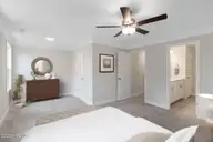 238 Cline Way Unit 126, Beaufort, NC 28516 — 3-bedroom townhome in 1809 Live Oak, Beaufort, NC, photo 4 of 44: Primary Bedroom