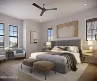 130 James Edward Court, Wilmington, NC 28403 — 3-bedroom townhome in The Lane, Wilmington, NC, photo 12 of 12: Urban Master bed