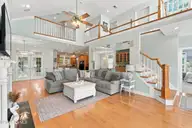1031 Mallard Bay Road, Hampstead, NC 28443 — 4-bedroom waterfront home in Mallard Bay, Hampstead, NC, photo 9 of 72: 17_living area & hallway