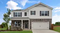 672 Wilder Bloom Path, Aberdeen, NC 28315 — 5-bedroom home in Martin Farms, Aberdeen, NC, photo 1 of 38: FRONT EXTERIOR HAYDEN-K