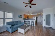4016 Marina Townes Drive, New Bern, NC 28560 — 3-bedroom waterfront townhome in Marina Townes, New Bern, NC, photo 5 of 49: Living towards Kitchen