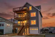 103 Mcleod Avenue, Topsail Beach, NC 28445 — 4-bedroom waterfront home in New Topsail Beach, Topsail Beach, NC, photo 2 of 50: 103McLeodAvenue-1_Dusk