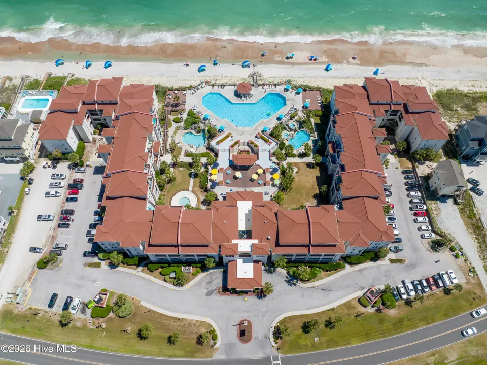 790 New River Inlet Road 205b, North Topsail Beach, NC 28460 — 1-bedroom waterfront condo in Villa Capriani, North Topsail Beach, NC, photo 1 of 43: Villa Capriani - Aerials - Edited_20