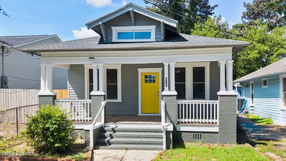 203 N 11th Street, Wilmington, NC 28401 — 2-bedroom home, Wilmington, NC, photo 1 of 38: 1_DJI_20260908115434_0004_D copy 1